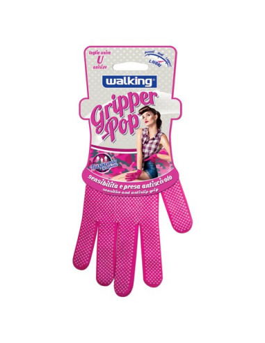 Guanti lavoro Walking 015619 GRIPPER Pop Rosa