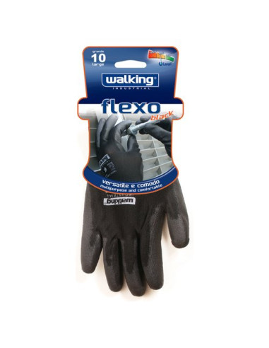 Guanti lavoro Walking 010806 FLEXO Nero