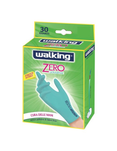 Guanti monouso Walking 031202 ZERO Ultrasense Verde