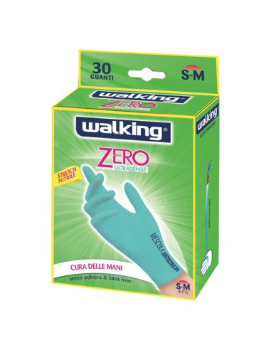 Guanti monouso Walking 031201 ZERO Ultrasense Verde