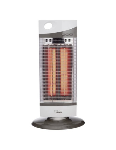 Stufa carbonio Bimar HR301 RADIANT HEATER Carbon White e Grey