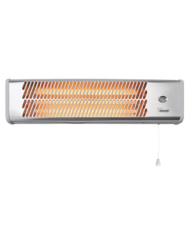 Stufa infrarossi Bimar HR312 RADIANT HEATER Outdoor Halogen Silver e W