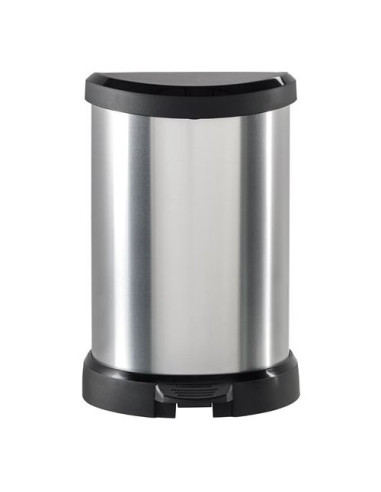 Pattumiera Curver K169795KD88KK DECO BIN Silver