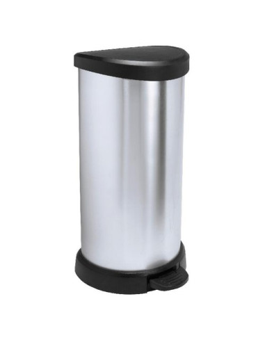 Pattumiera Curver K181125KD88KK DECO BIN Silver