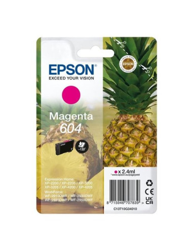 Cartuccia stampante Epson C13T10G34020 604