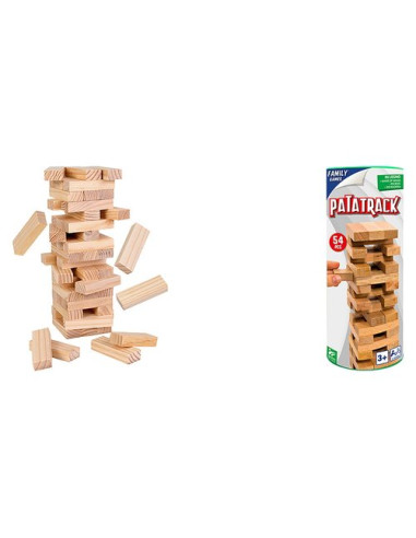 Gioco Globo 40437 FAMILY GAMES Patatrack in legno 54 pz in legno