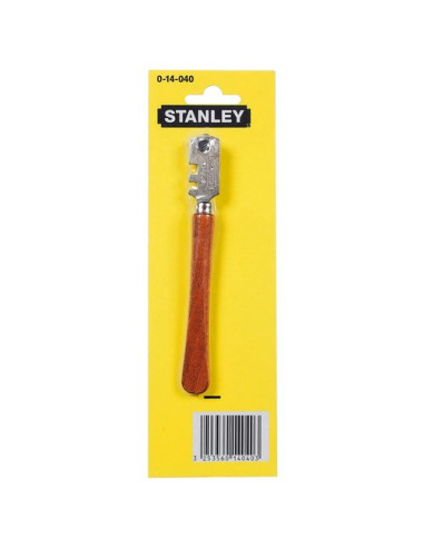 Taglia vetro Stanley 014040 Testa 6 Rotelle Acciaio