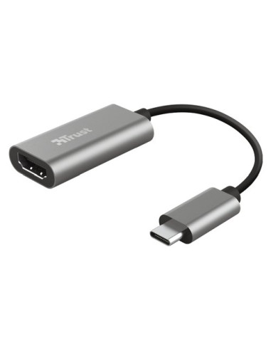 Adattatore computer Trust 23774 DALYX Usb C a Hdmi Grey