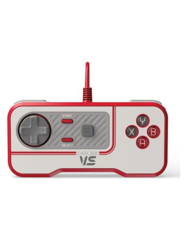 Gamepad Evercade 1068215 VS Wired White e Red