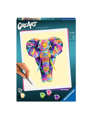 Gioco creativo Ravensburger 28995 CREART Elefante