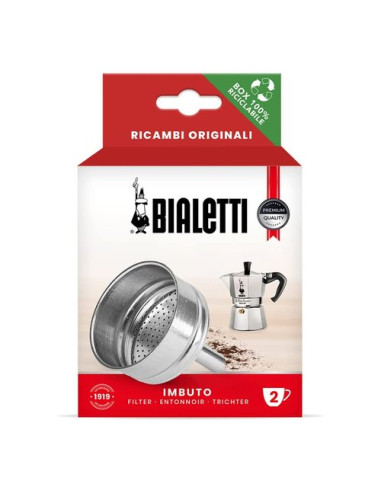 Imbuto caffettiera Bialetti 0800132 MOKA EXPRESS Alluminio