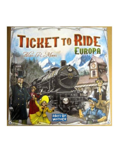 Gioco Asmodee DOW7262 Ticket to Ride Europa