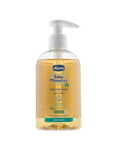 Sapone infanzia Chicco 00010245000000 BABY MOMENTS Liquido per Le Mani