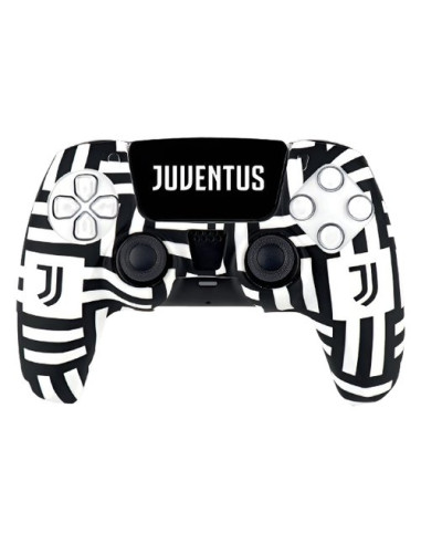 Cover gamepad Qubick COP50003 PLAYSTATION 5 Juventus Optical White e B