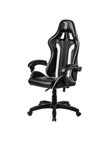 Sedia gaming Qubick SGPN0003 Juventus Fino Alla Fine Black e White