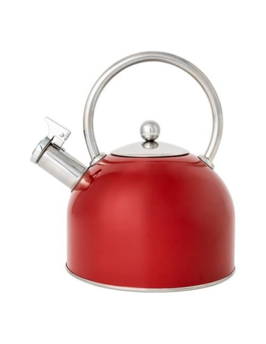 Bollitore Bialetti NGD24010 Deco Glamour con fischio Rosso