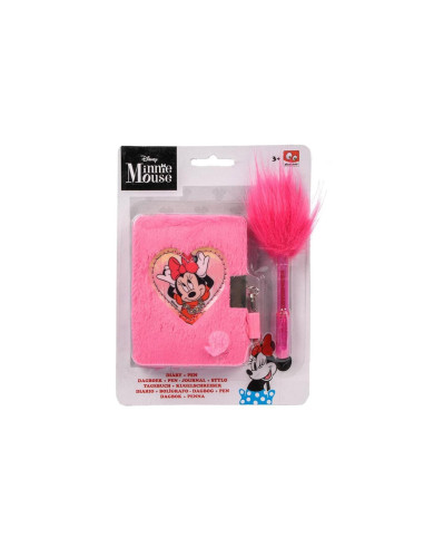 Minnie Diario e Penna Plush