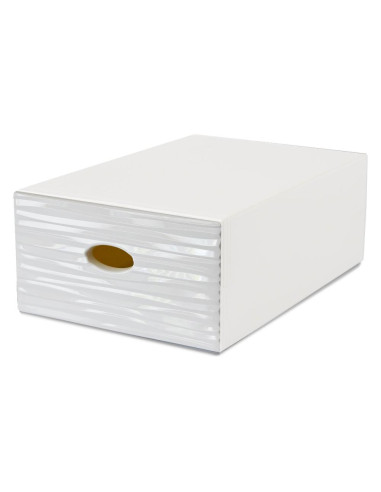 Cassetto ordinatore QBOX WAVE LARGE Bianco