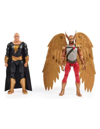 Black Adam e Hawkman set action ficure DC COMICS Spin Master 6064876