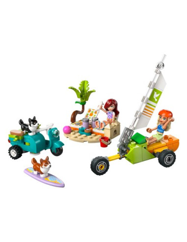 Avventure canine su windskate e sidecar LEGO 42641 FRIENDS