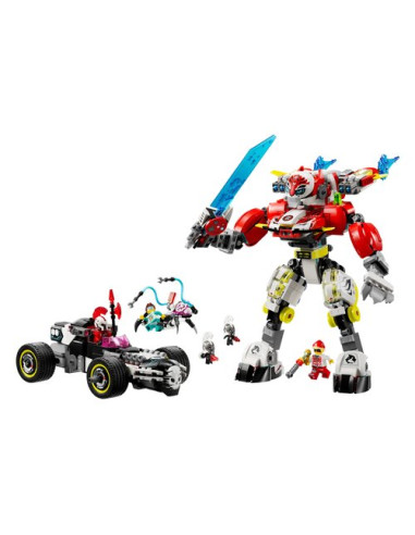 Mech tigre di Cooper e Bolide di Zero LEGO 71497 DREAMZZZ