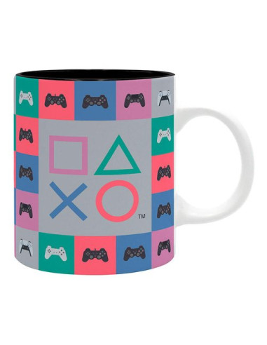 Tazza mug Abystyle ABYMUGA635 PLAYSTATION Logo Symbol Controller Multi