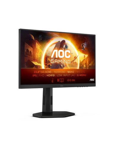 AOC 24G4X Monitor PC 60,5 cm (23.8") 1920 x 1080 Pixel Full HD LCD Nero - (AOC 24G4X MONITOR G4 23.8 FHD)