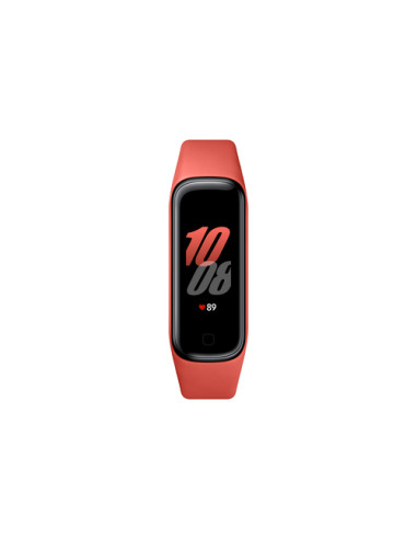 Samsung Galaxy Fit2 AMOLED Braccialetto per rilevamento di attività 2,79 cm (1.1") Rosso - (SAM R220 GAL FIT2 ITA RED)