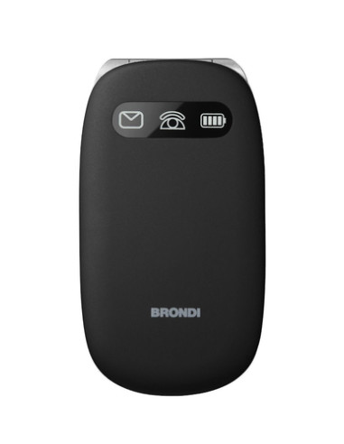 Brondi BROAMICOCOMFORTBKR 7,11 cm (2.8") Nero Telefono cellulare basico - (BRD DS AMICO COMFORT ITA RBLK)