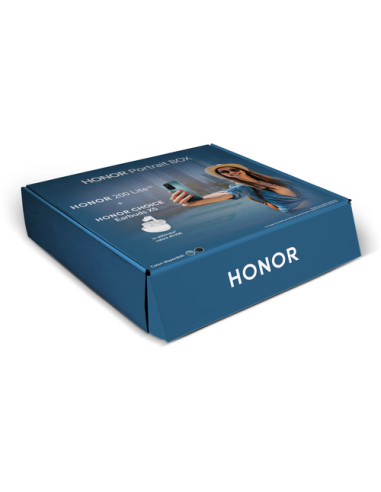 Honor 200 Lite 5G + Earbuds X5 17 cm (6.7") Doppia SIM Android 14 USB tipo-C 8 GB 256 GB 4500 mAh Blu - (HON DS 200 LITE 5G 8+25