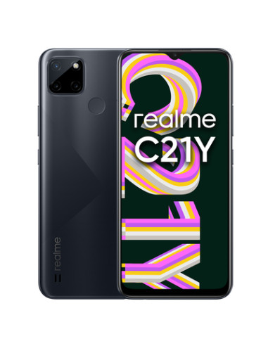 realme C21Y 16,5 cm (6.5") Doppia SIM Android 11 4G Micro-USB 4 GB 64 GB 5000 mAh Nero - (REA DS C21Y 4+64 ITA BLK RMX3263)