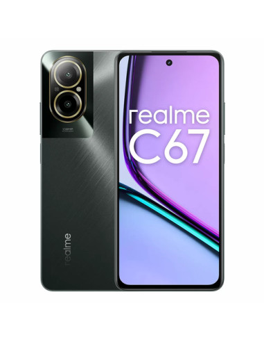 realme C67 17,1 cm (6.72") Doppia SIM Android 13 4G USB tipo-C 6 GB 128 GB 5000 mAh Nero - (REA DS C67 6+128 GLO BLK)