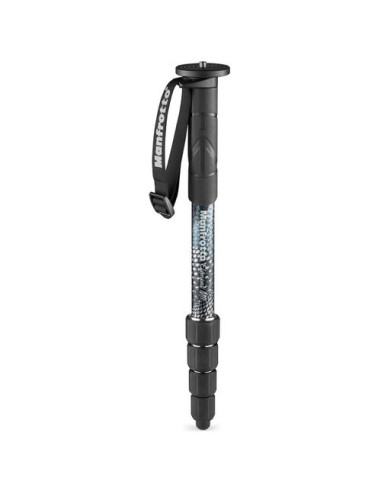 Monopiede Manfrotto MMELMIIA5BK ELEMENT Mii Black e Silver