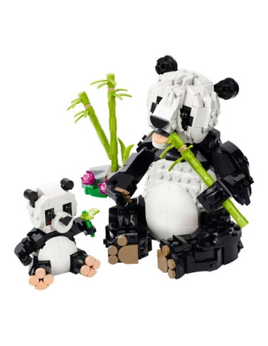 Animali selvatici: famiglia di panda LEGO 31165 CREATOR 3 IN 1