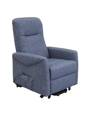 Poltrona relax Amicasa HS 8076C GIADA Alzapersona Elettrica Blue