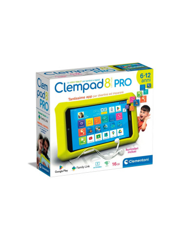 Clempad 8" Pro con cuffiette