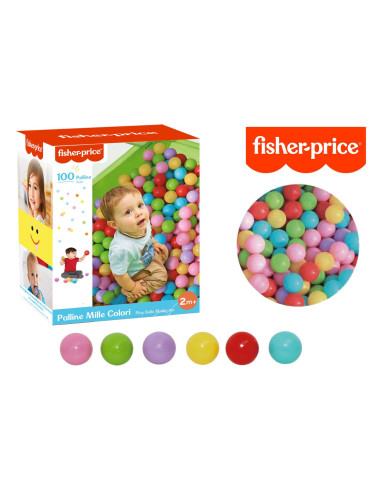 Fisher Price Palline Mille Colori 100 pezzi