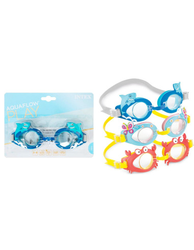 Occhialini Nuoto Aquaflow con Animaletti