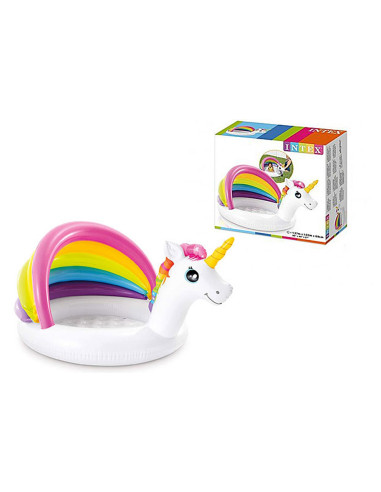 Piscina Baby Unicorno con Cappottina