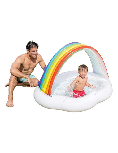 Piscina Baby Arcobaleno 142x119x84 cm