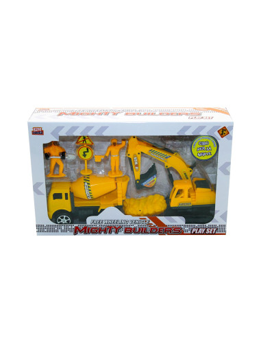 Veicoli cantiere playset Kidz Corner