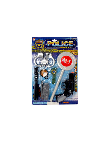 Police force set con paletta e manette