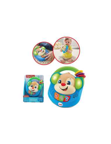 Fisher-Price Lettore Musicale Canta e Impara