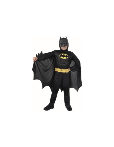 Costume Batman con Muscoli 8-10anni