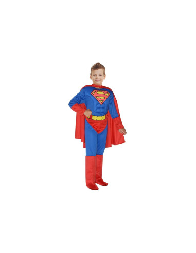 Costume Superman con Muscoli 3-4anni