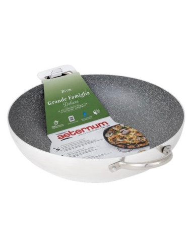 Wok Aeternum AP000173 GRANDE FAMIGLIA DELUXE Silver