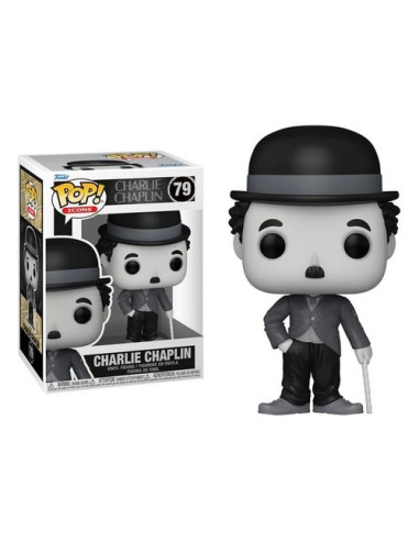 Personaggio collezione Funko 81015 POP ICONS Charlie Chaplin 79