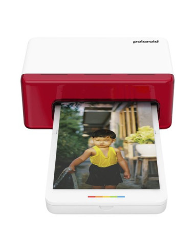 Stampante fotografica Polaroid 9165 HI PRINT 4x6 White e Red