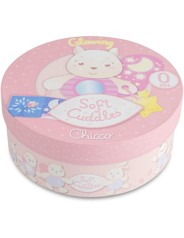 Chicco - Soft Cuddles Pannello, Scoiattolo, Rosa, 7705