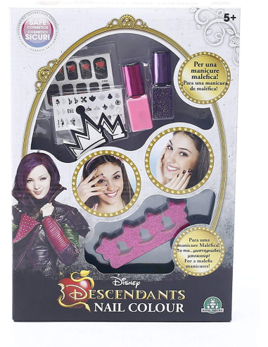 Giochi Preziosi Descendants GPZ13065 - Set per Unghie Nail Color Kit